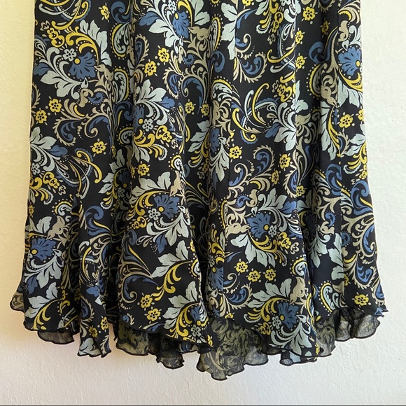 CAbi Floral Reversible Skirt - Picture 3 of 13